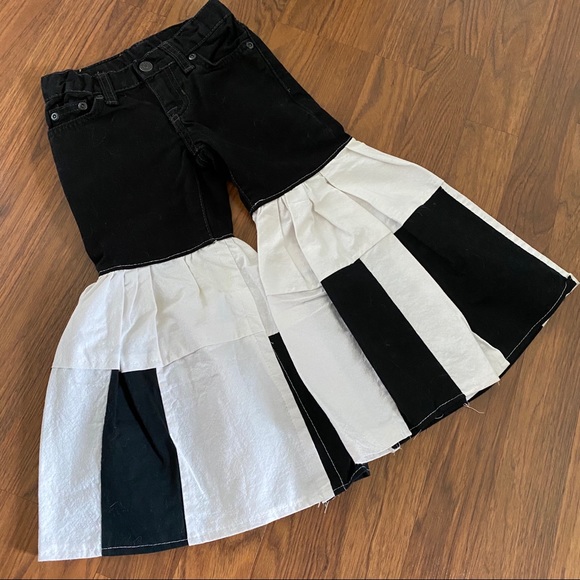 OOAK handmade size 2T jeans - Picture 2 of 7